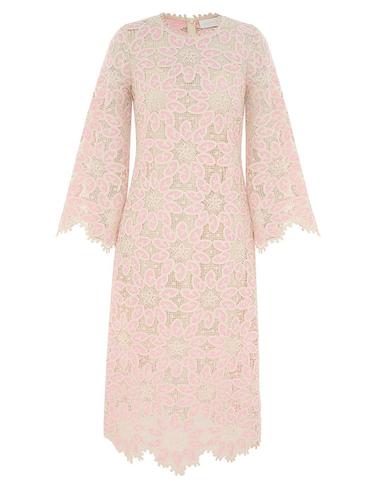 Ottie Lace Midi Dress