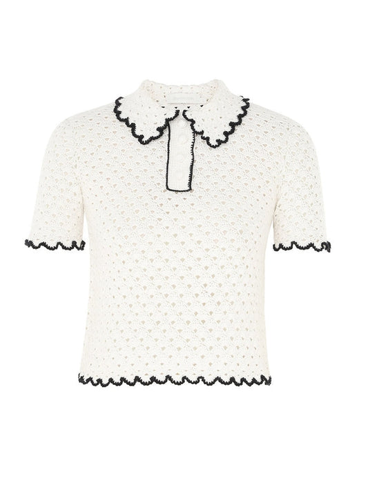 Halliday Scallop Polo