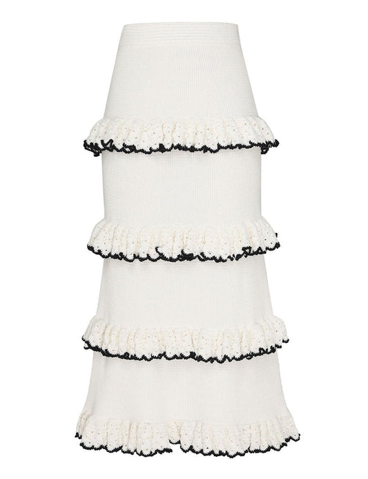 Halliday Scallop Frill Skirt